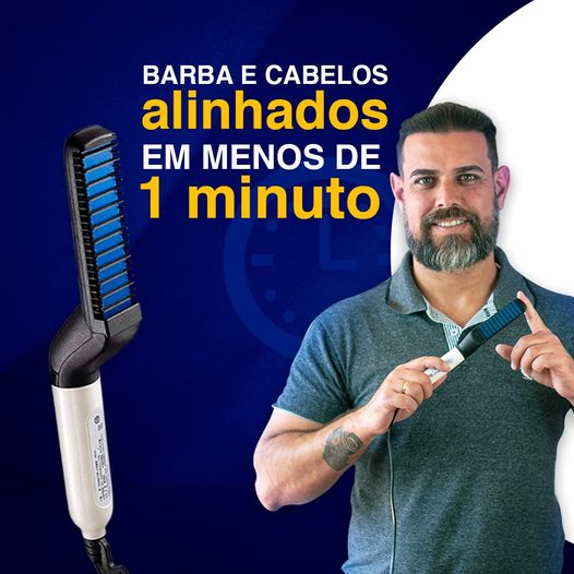 Alinhe sua barba e cabelos em Segundos! - Mr.Mustache