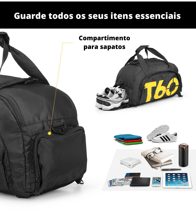 Bolsa Esportiva Impermeável - SportPro T60