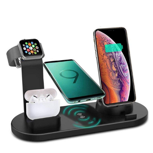 Doca – Carregador por Indução 4 em 1 Apple Iphone/Applewatch/Airpods