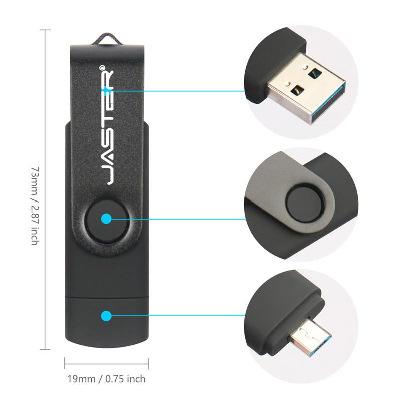 Pen Drive 64gb Para Celular Android/Micro USB Flash