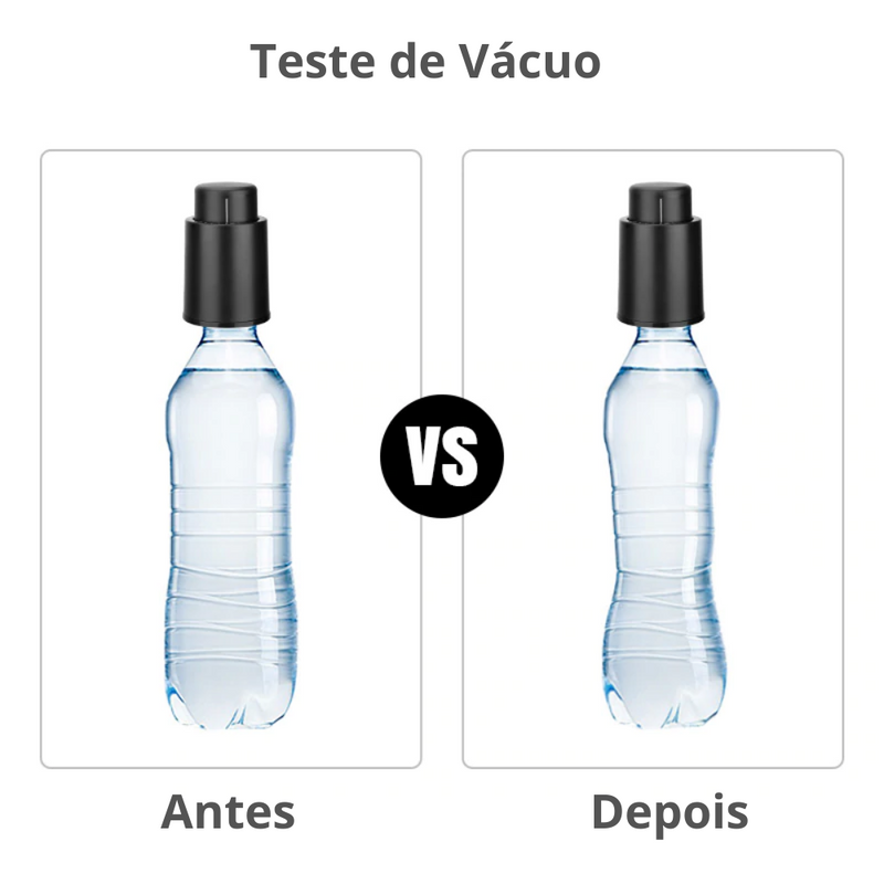 Rolha Inteligente de Vinho à Vácuo – Aroma Preservado