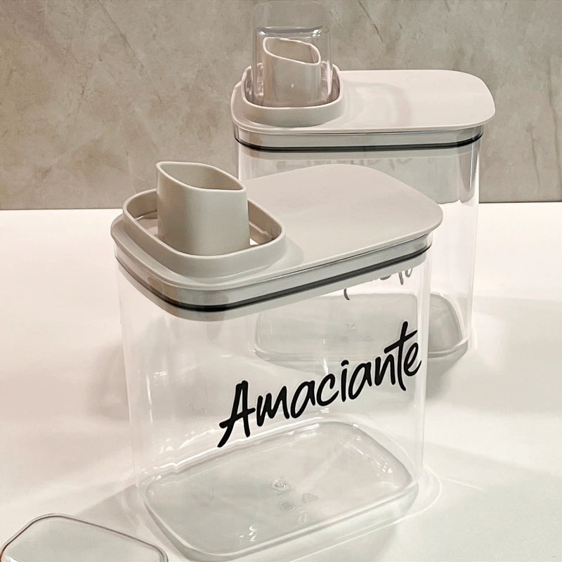 DISPENSER ARMAZENAMENTO FLOW BEGE 1,5L