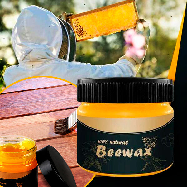 Cera de abelha restauradora para madeira – Cera Beewax™