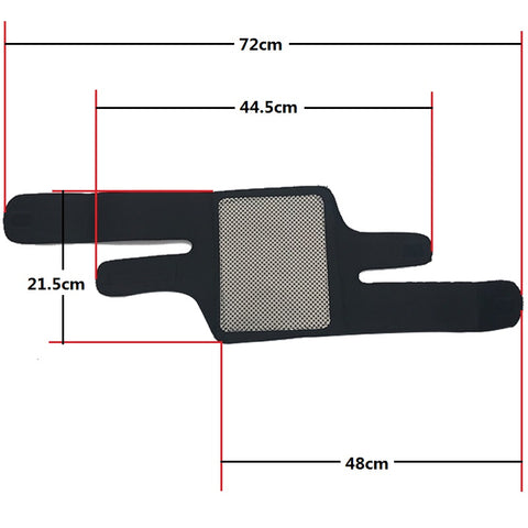 Joelheira Magnética com Turmalinas – artrose, desgastes e inflamações